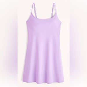 Abercrombie traveler mini dress in light purple